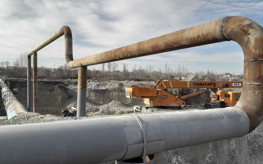 ПО Азеригаз восстанавливает поврежденные газопроводы