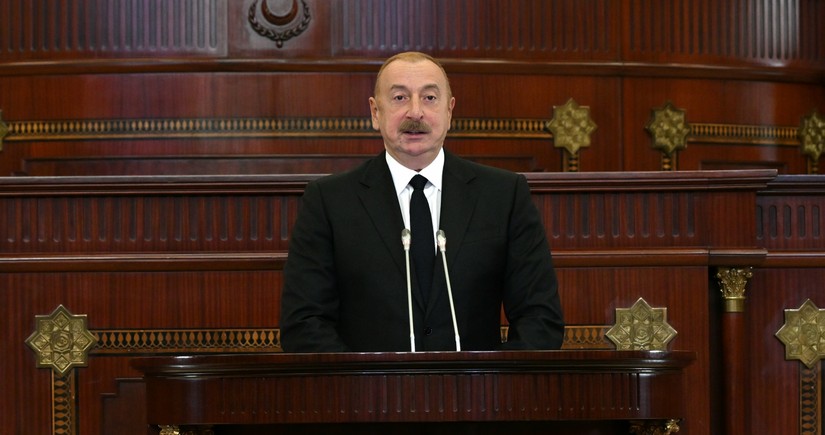 President Ilham Aliyev: Closed land borders saved us from many major disasters