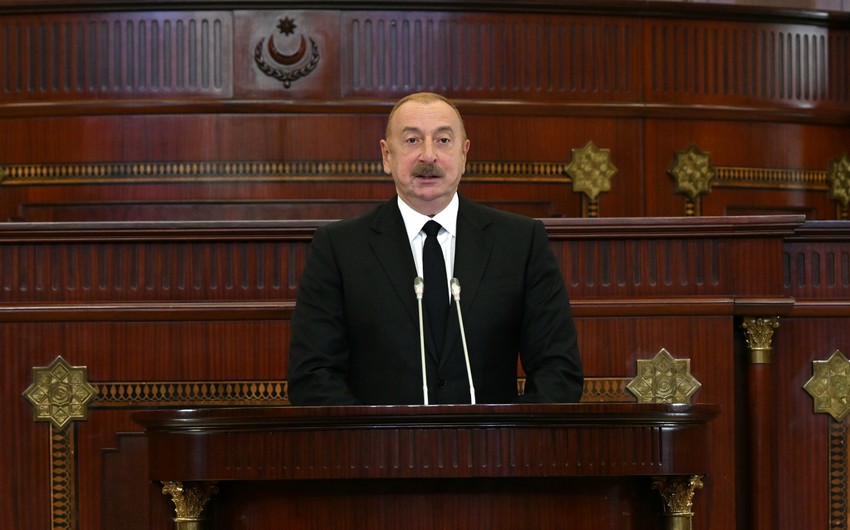 President Ilham Aliyev: Closed land borders saved us from many major disasters