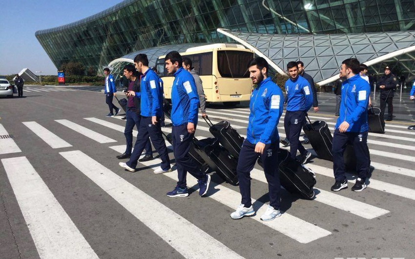 Azerbaijani national football team back from Qatar to Baku
