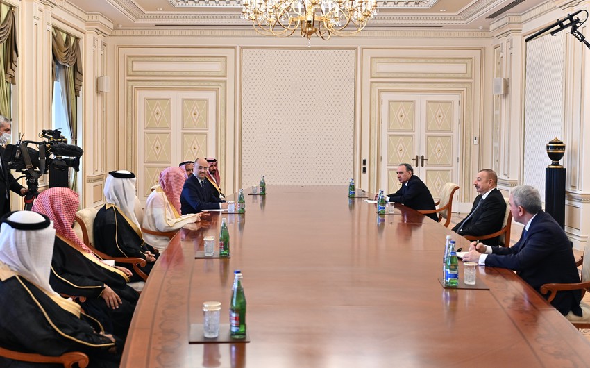 President Aliyev receives delegation led by Attorney General of Saudi Arabia