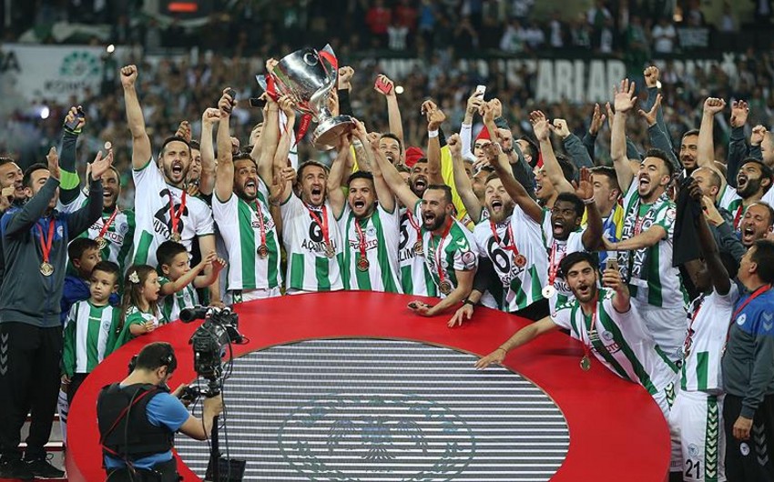 Коньяспор впервые в истории стал обладателем Кубка Турции по футболу