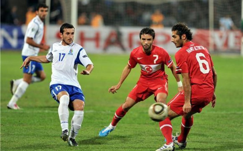 УЕФА назвал время и место матча Турция-Азербайджан