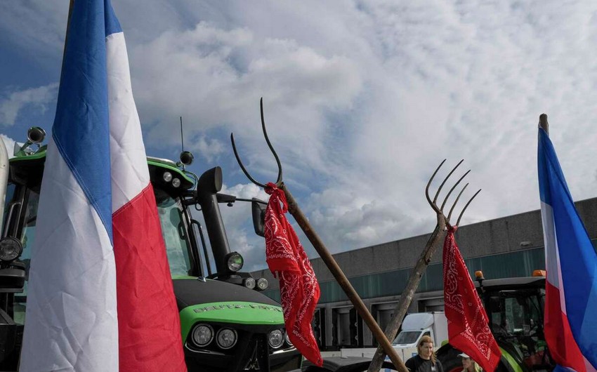 В Нидерландах перекрыто несколько дорог из-за протестов фермеров