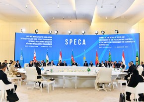 President of Azerbaijan Ilham Aliyev attends SPECA Summit - UPDATED