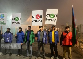 Экоактивисты проявляют высокую активность на дороге Ханкенди-Лачын и в ночные часы