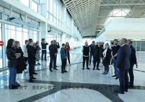 Грузинская делегация побывала в Физулинском международном аэропорту