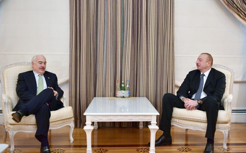President Ilham Aliyev receives President of the Centrist Democrat International