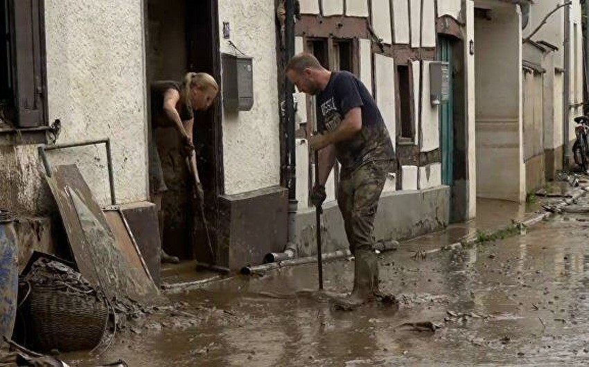 Belçikada sel nəticəsində 15 nəfər ölüb, 5 nəfər itkin düşüb