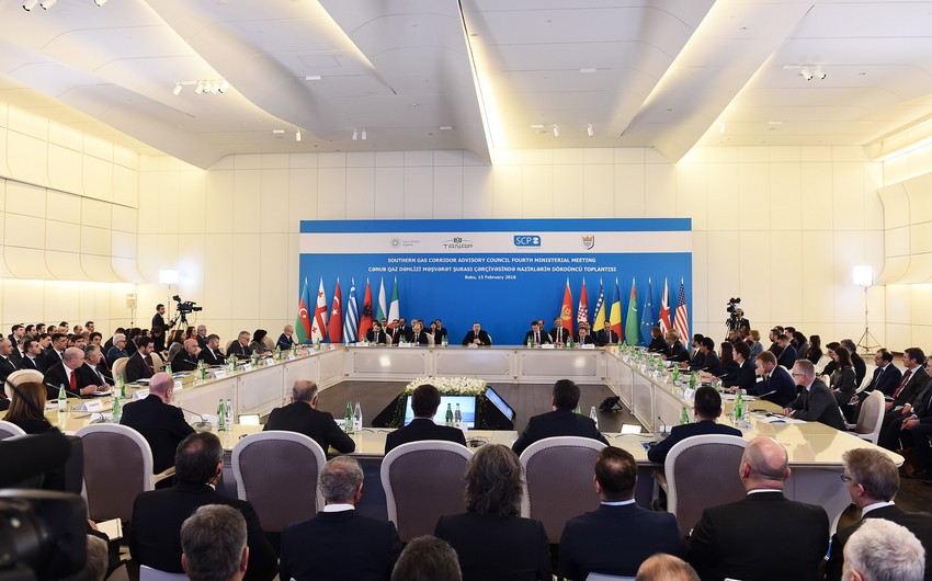 The fourth ministerial meeting of SGC Advisory Council starts in Baku - UPDATED