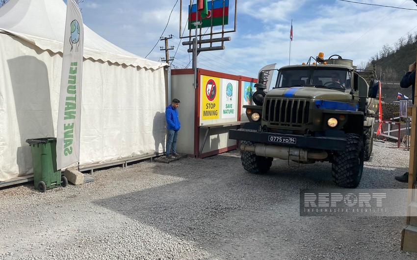 По дороге Ханкенди-Лачын беспрепятственно проехали 78 автомобилей миротворцев