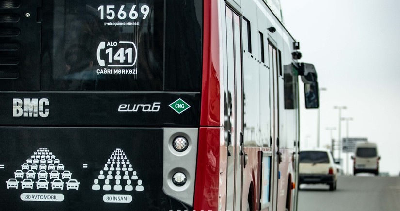В Баку изменена схема движения 7 автобусных маршрутов