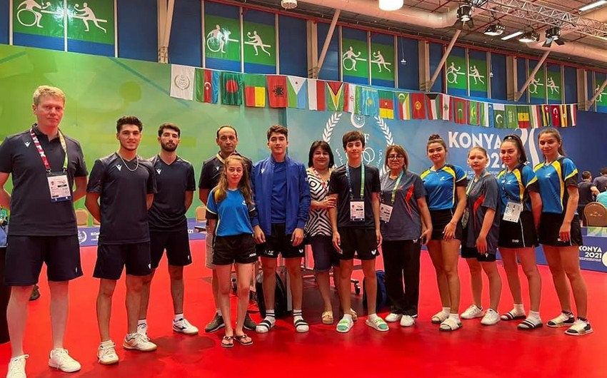 Исламиада: Сборная Азербайджана по настольному теннису одержала очередную победу