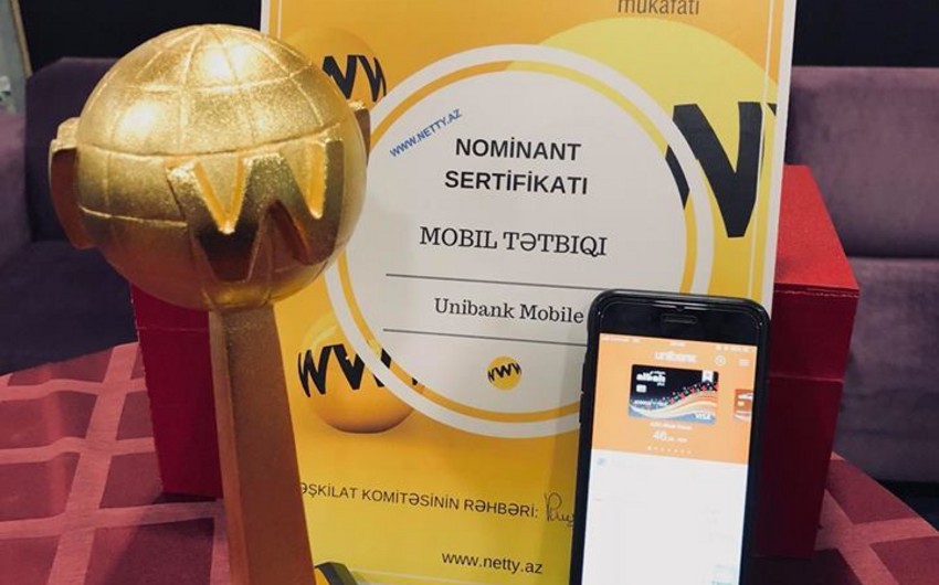 Unibank Mobile стал лучшим мобильным приложением в Азербайджане