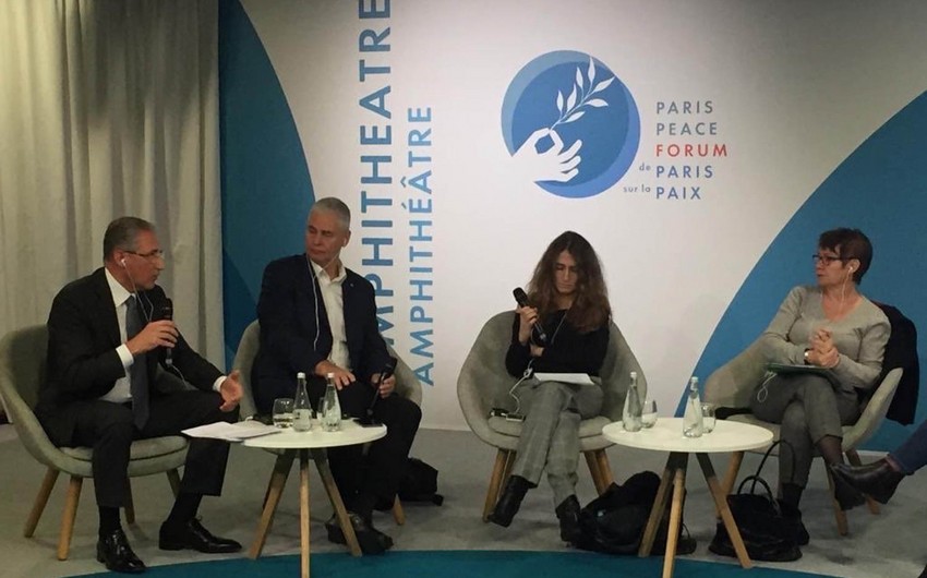 Mukhtar Babayev takes part in 2nd Paris Peace Forum