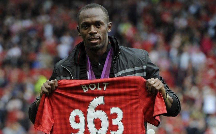 Usain Bolt may play in “Manchester United” against “Barcelona”