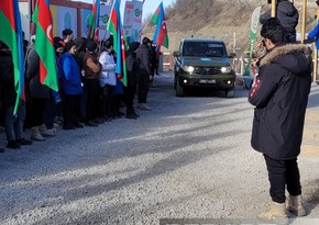 По дороге Ханкенди-Лачын беспрепятственно проехали 86 автомобиля миротворцев