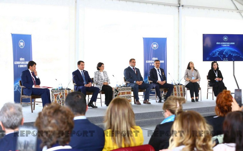1st panel meeting within 5th Congress of World Azerbaijanis kicks off