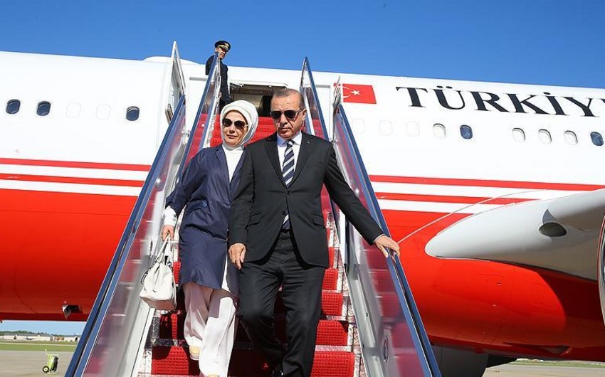 За время президентства Реджеп Тайип Эрдоган трижды посещал Азербайджан