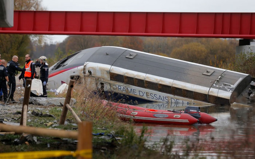 High-speed train derailed in France because of driver's mistake