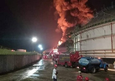 На Кубе в результате пожара на базе хранения нефти пострадали более 50 человек