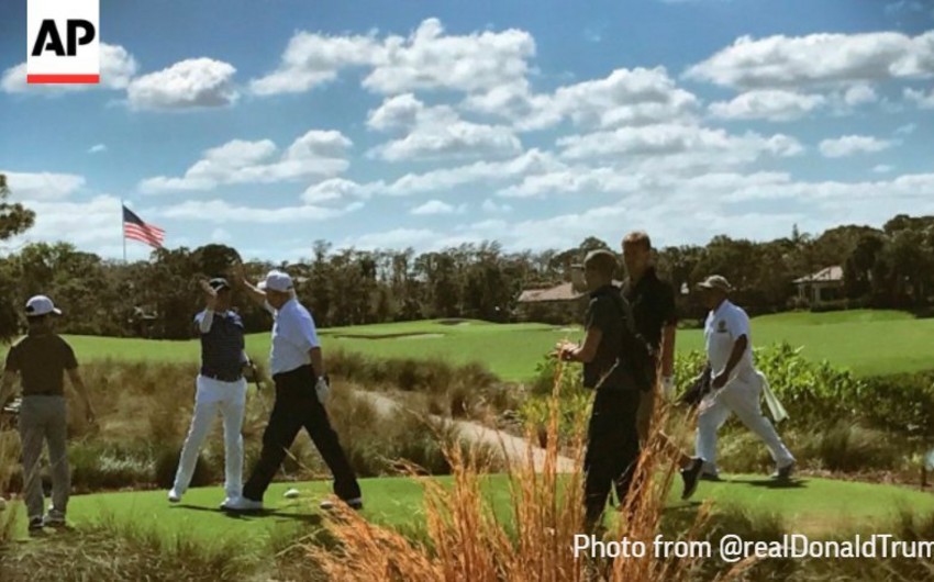Трамп сыграл в гольф с легендарным Никлаусом