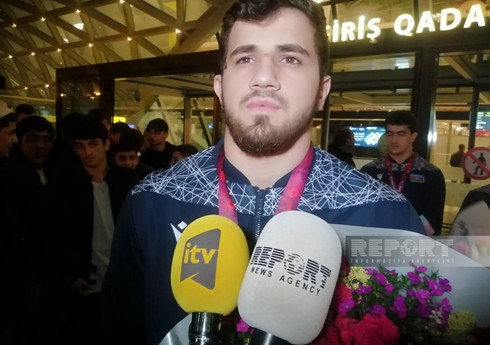 Азербайджанский борец: Я ехал только с одной целью - стать чемпионом Европы