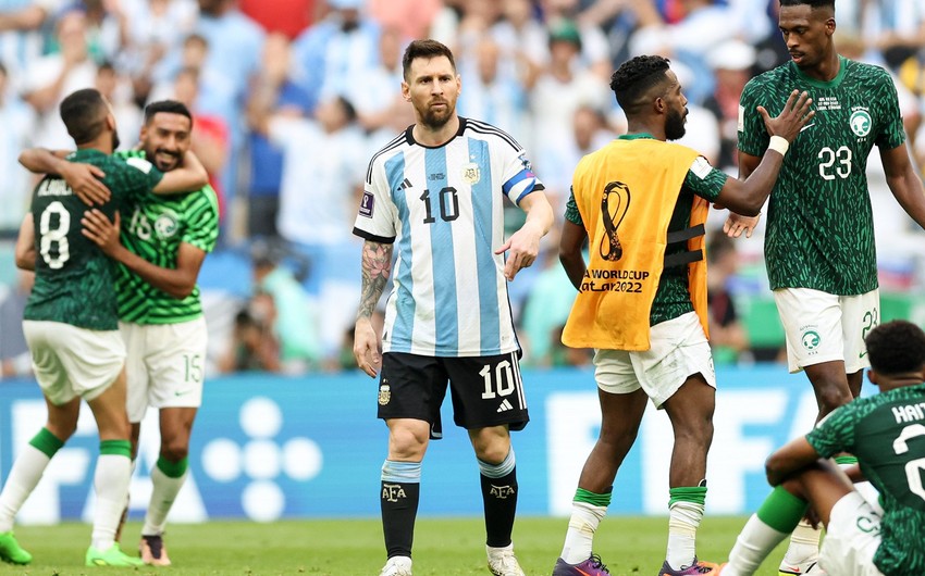 DÇ-2022: Argentina millisi ilk oyunda məğlub olub