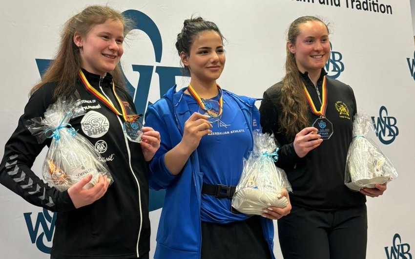 Азербайджанская спортсменка завоевала золотую медаль на международном турнире