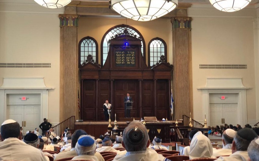 Los-Anceles sinaqoqunda Azərbaycanın tolerantlığına dair təqdimat keçirilib