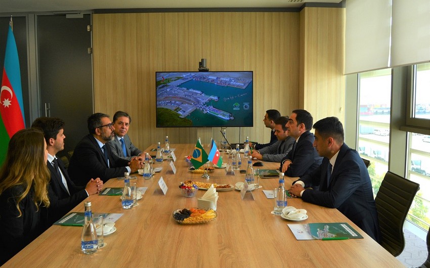 Braziliya şirkətləri biznes imkanlarını araşdırmaq üçün Bakı Limanına səfər edəcəklər