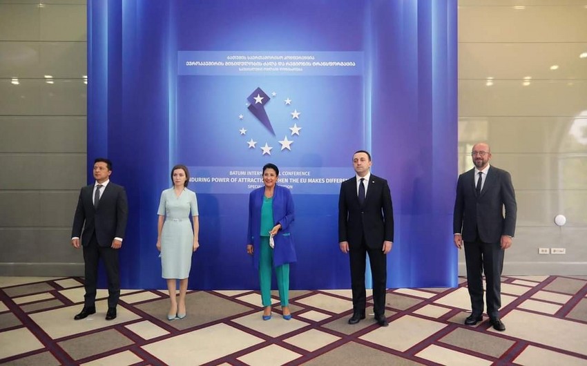 Президенты Грузии, Украины и Молдовы подписали совместное заявление