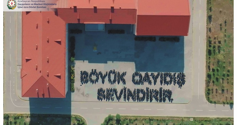 Dövlət Komitəsi Böyük Qayıdışa həsr olunmuş fləşmob keçirib