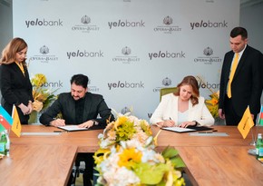 Yelo Bank Azərbaycan Dövlət Akademik Opera və Balet Teatrı ilə müqavilə imzalayıb