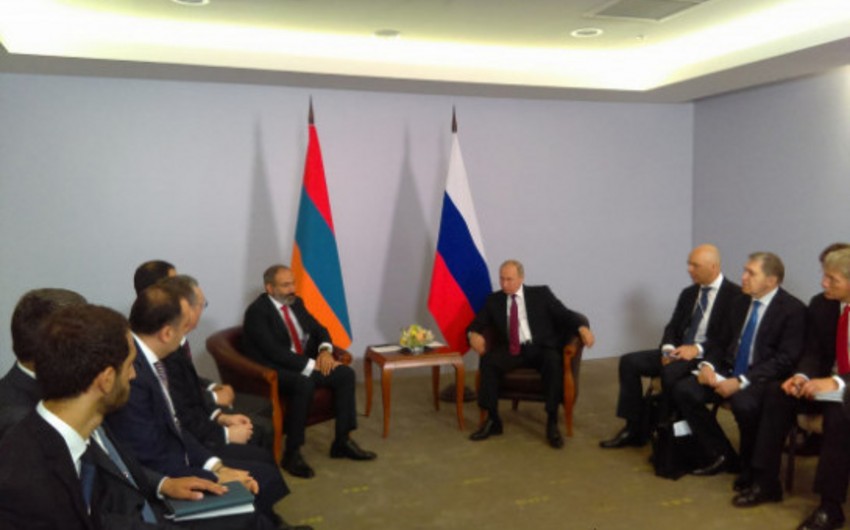 Putin met with Pashinyan