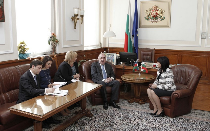 Azerbaijani Foreign Minister meets his Bulgarian counterpart