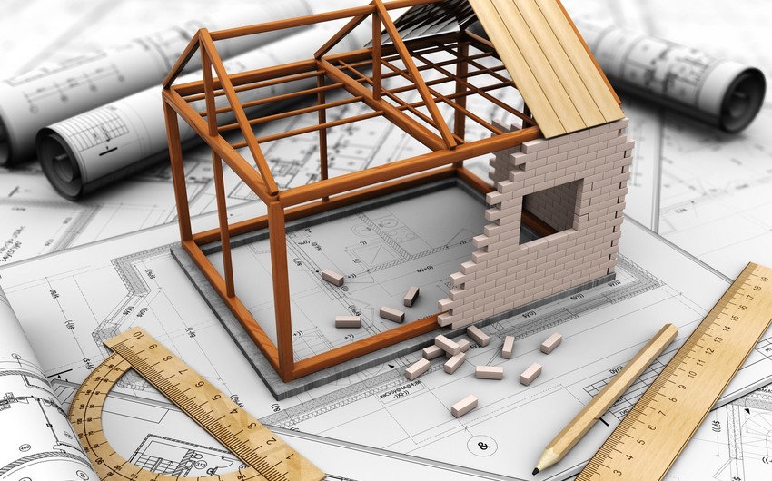 Bakıda inşaat işlərinin 91 %-ini qeyri-dövlət tikinti müəssisələri yerinə yetiriblər