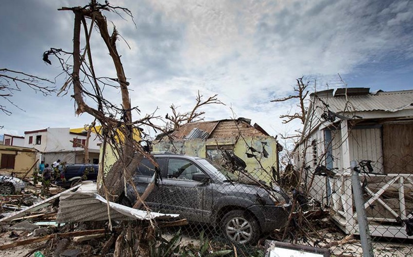 Остров Сен-Мартен разрушен ураганом Ирма