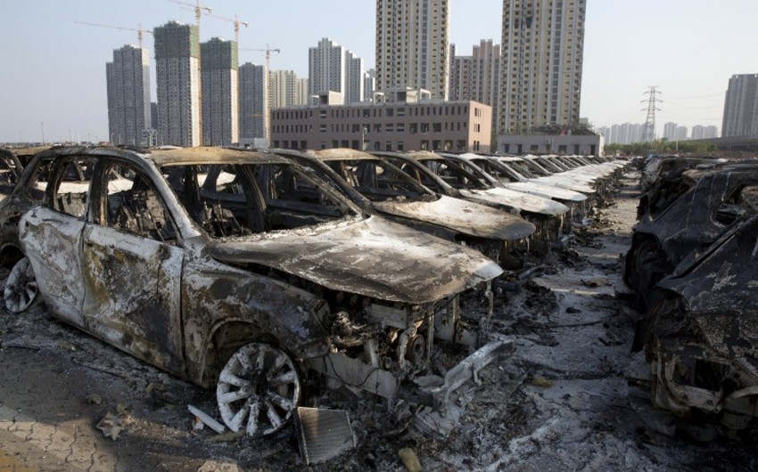 Прямой ущерб от взрыва в китайском Тяньцзине составил около 11 млрд. долларов