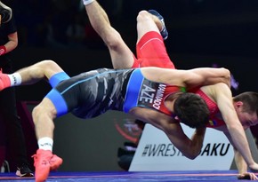 Азербайджанский борец завоевал бронзовую медаль на чемпионате Европы в Баку