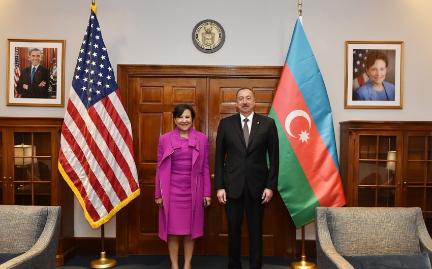 President Ilham Aliyev met with US Secretary of Commerce Penny Pritzker