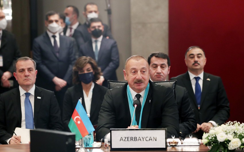 Ilham Aliyev: Azerbaijan never had claims for other countries' lands