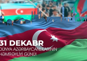 Today marks Solidarity Day of World Azerbaijanis