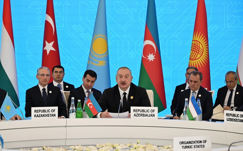 Shusha hosts Informal Summit of Heads of State of Organization of Turkic States