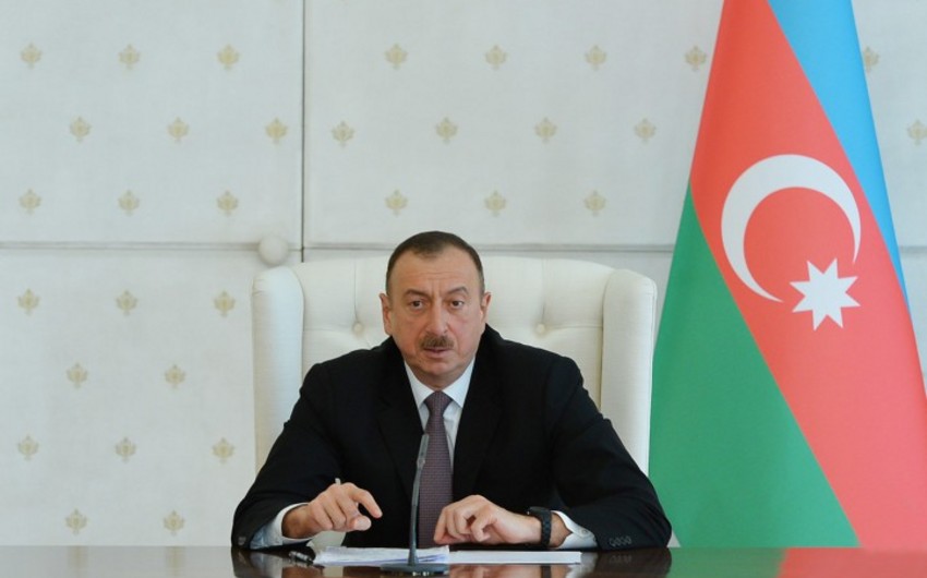Ilham Aliyev chaired meeting of Cabinet of Ministers dedicated to results of socioeconomic development in first quarter of 2015