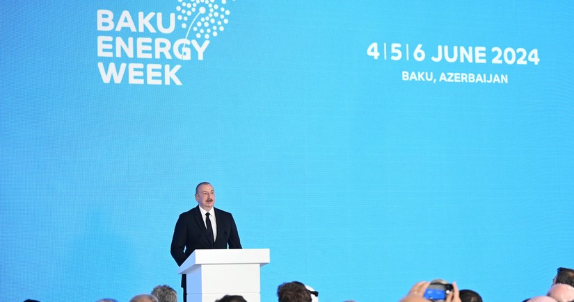 Prezident İlham Əliyev 29-cu “Caspian Oil&Gas” və 12-ci “Caspian Power” sərgilərinin açılışında çıxış edib - YENİLƏNİB-2