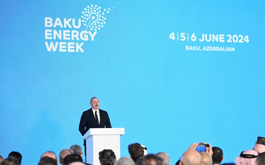 President of Azerbaijan: The geography of our gas supply definitely will grow