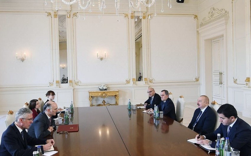 Docherty: Privilege to discuss regional security with President of Azerbaijan Ilham Aliyev 