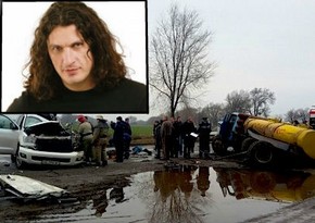 A well-known Ukrainian singer falls to death in an accident