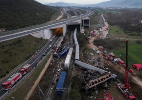В Греции объявлен траур после железнодорожной катастрофы